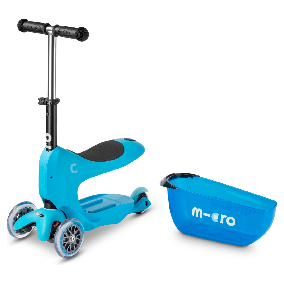 large Micro Mini2go Deluxe Plus Blue 3