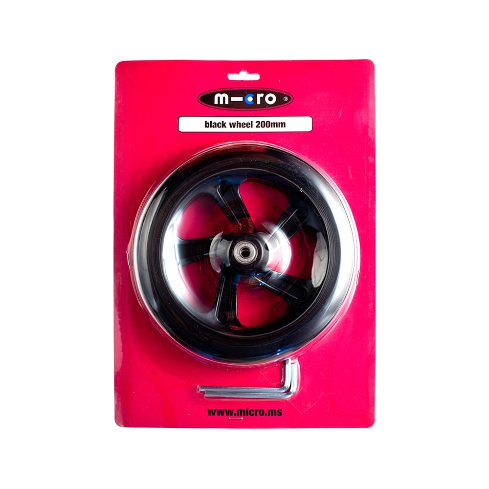 Micro Scooter AC5010B Wheel Complete Blister 200mm