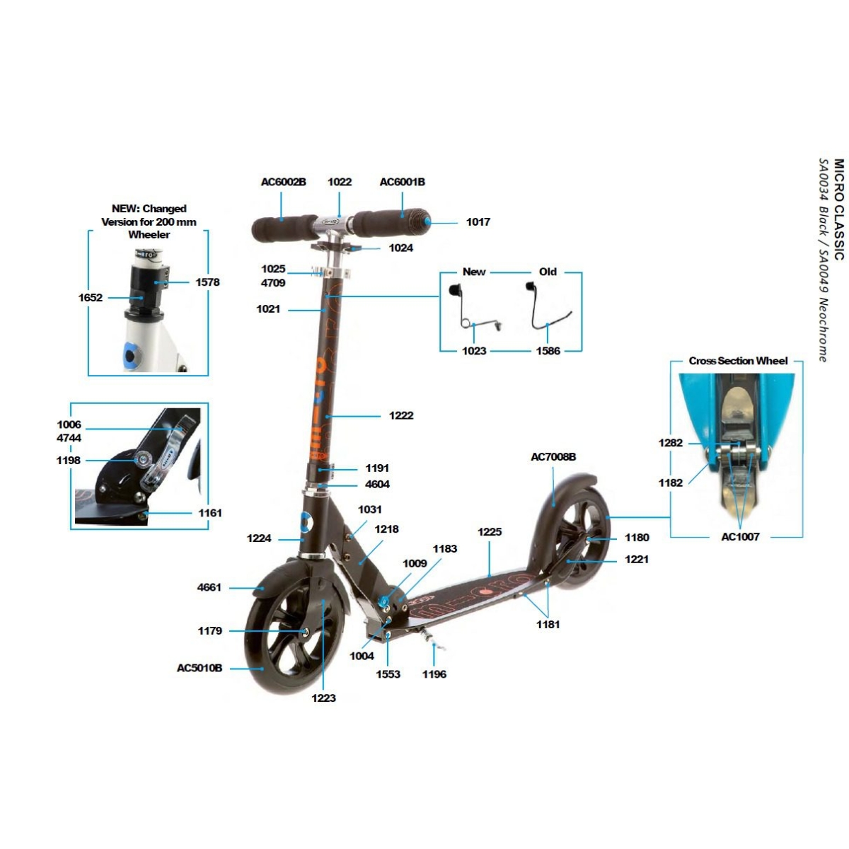 Classic Black Parts