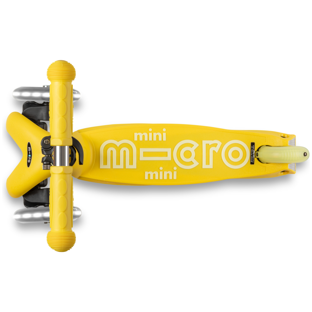 large MINI MICRO DELUXE LED YELLOW