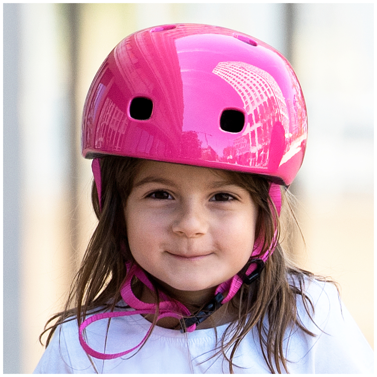 large Micro Helmet Raspberry lifestyle