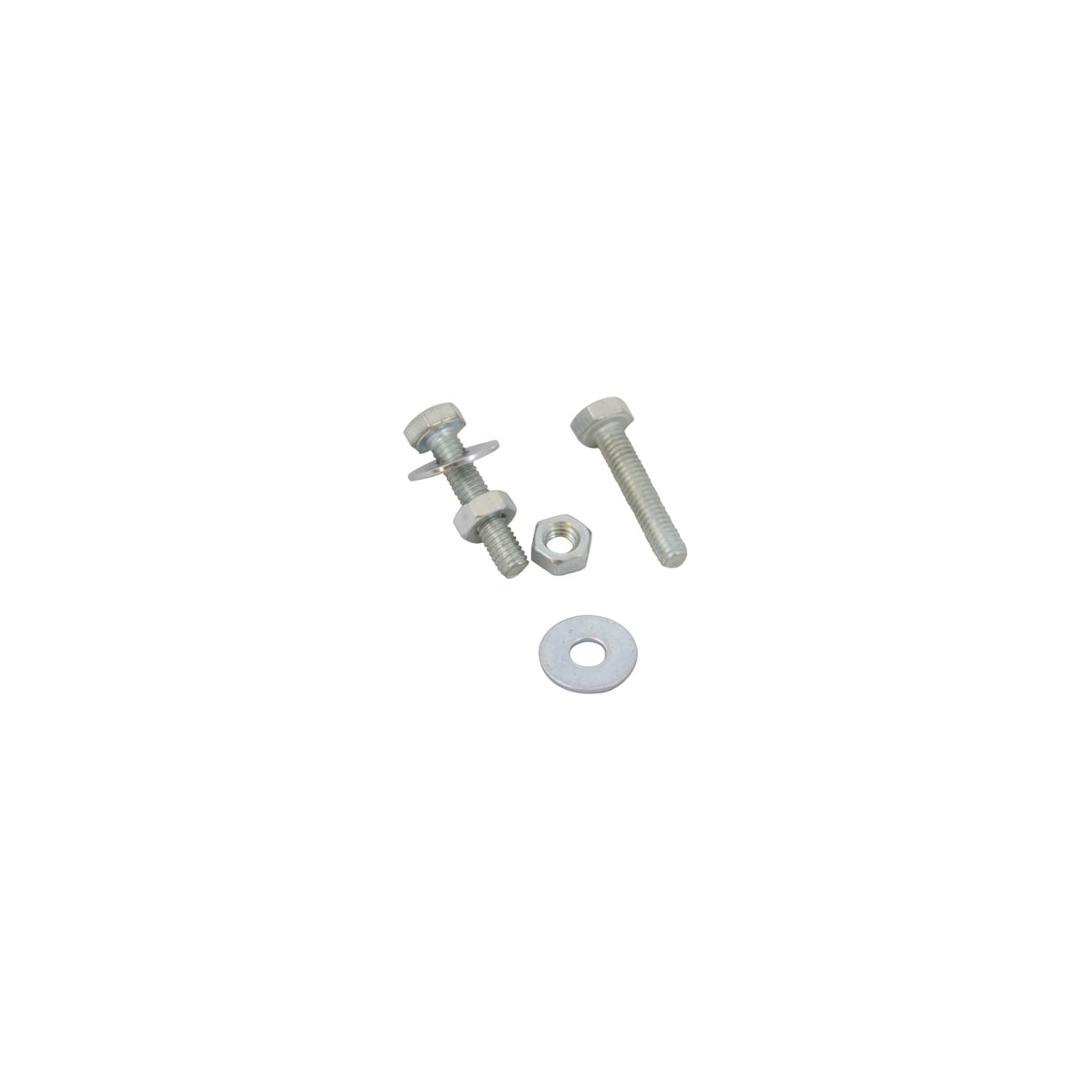 large Axle Bolt External Thread Nut And Washer 22 mm