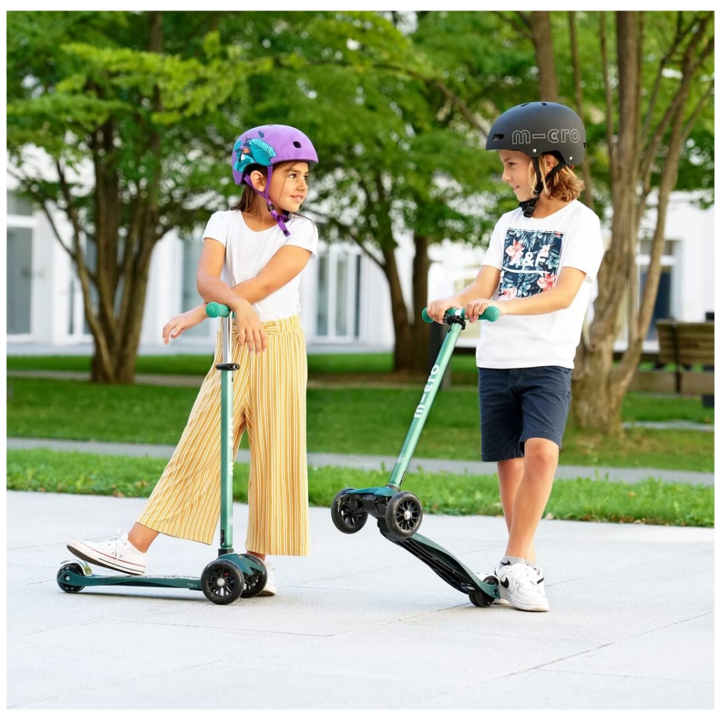 eco scooters 9 large Maxi Micro Deluxe ECO Green 5 e1753264281953