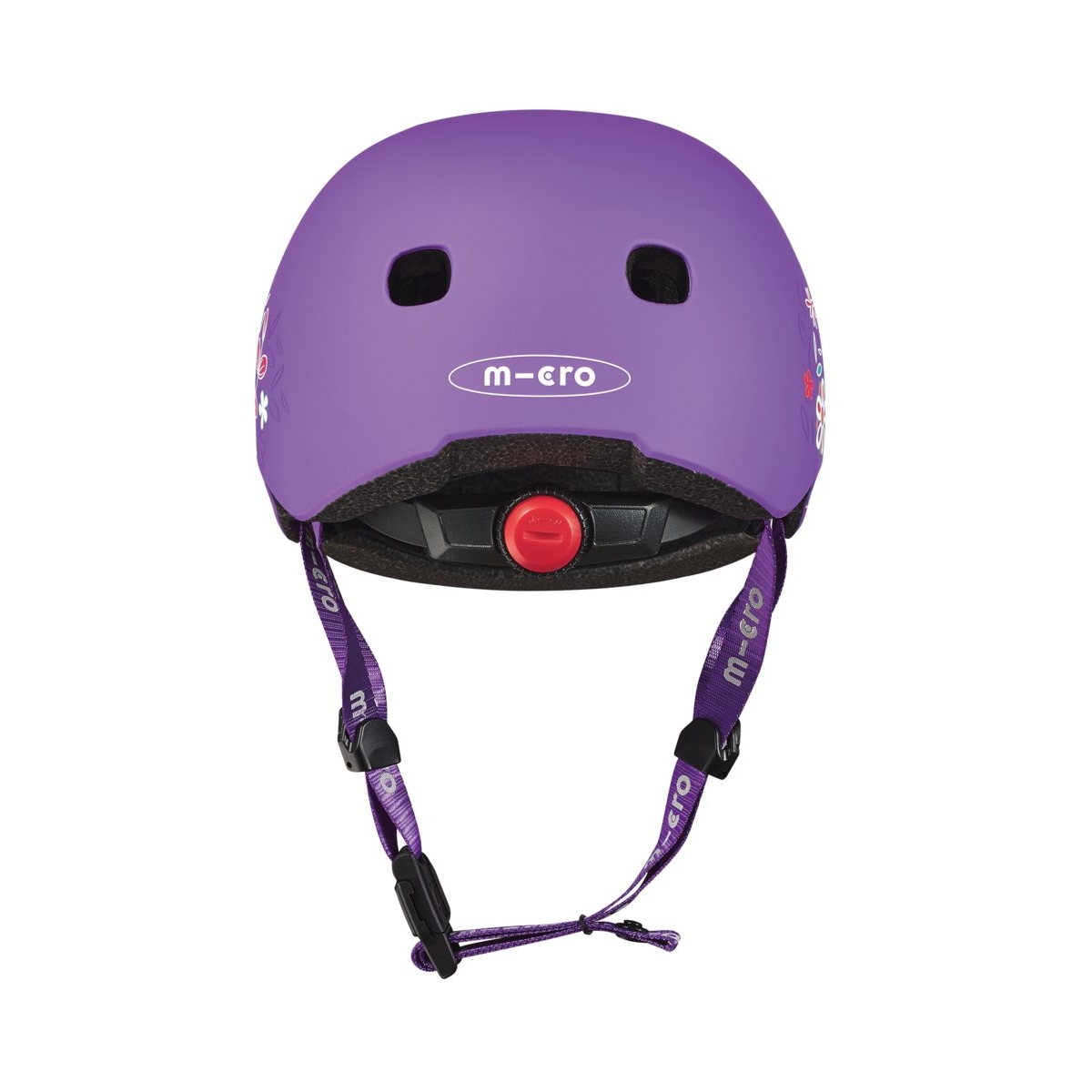 large Micro Helmet Floral Purple 4