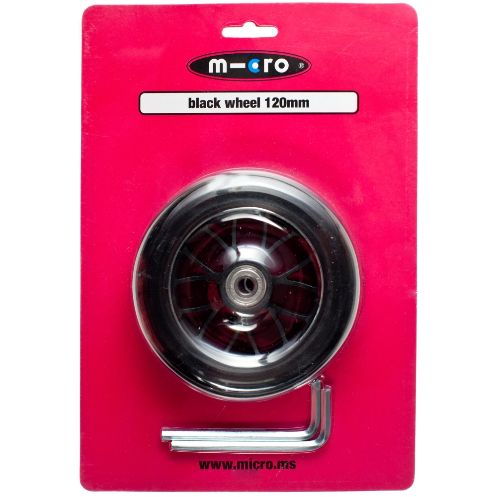Micro Scooter Maxi Front Wheel Black 120mm