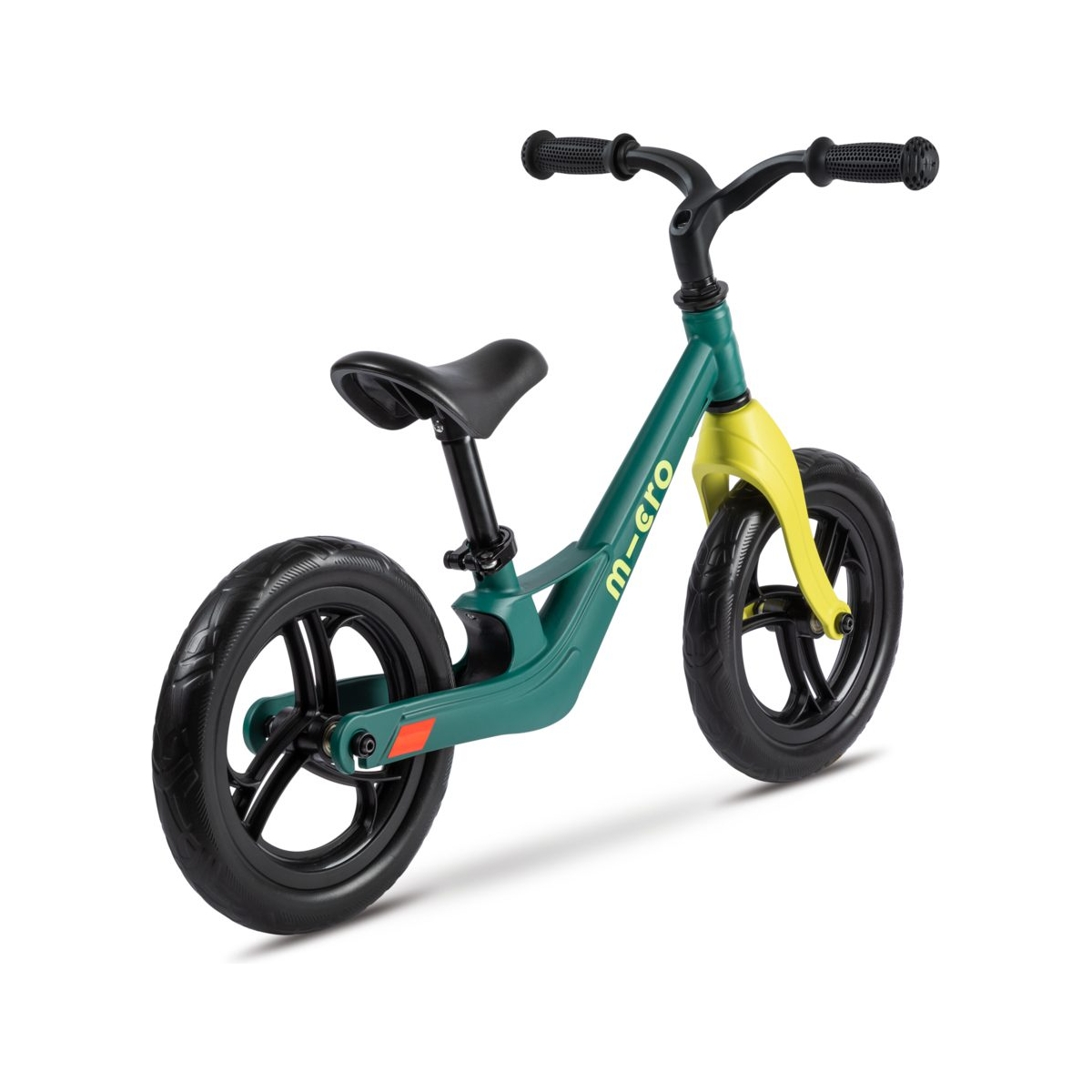large Micro Balance Bike Lite Peacock Green 1