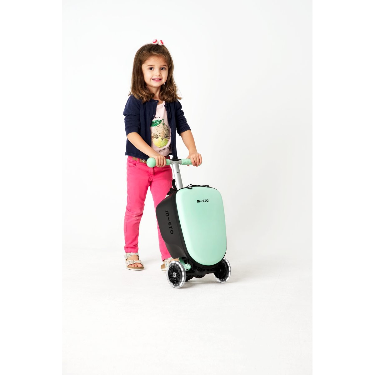 large Micro Luggage Junior Mint 3