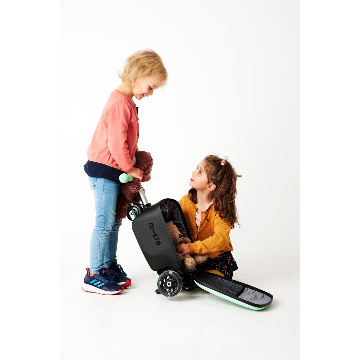 large Micro Luggage Junior Mint 7