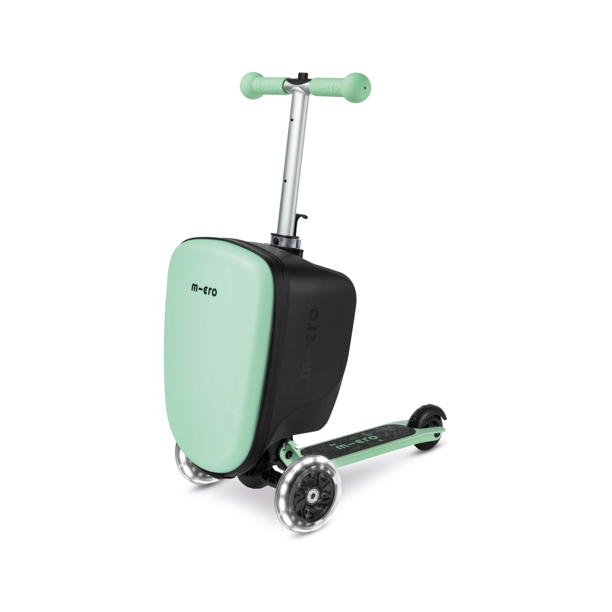large Micro Scooter Luggage Junior Mint 3