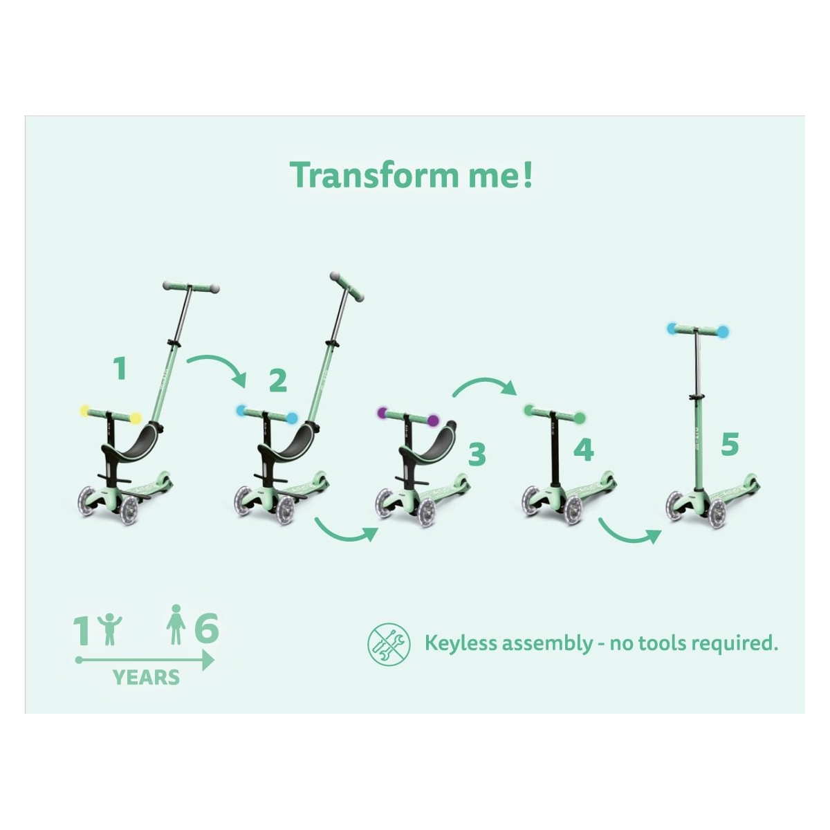 Mini 2 Grow Scooter