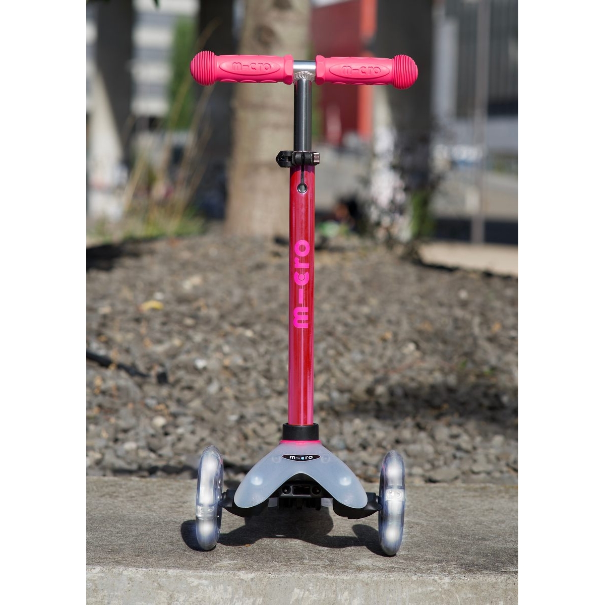 large Mini Micro Deluxe Flux LED Neochrome Pink 2