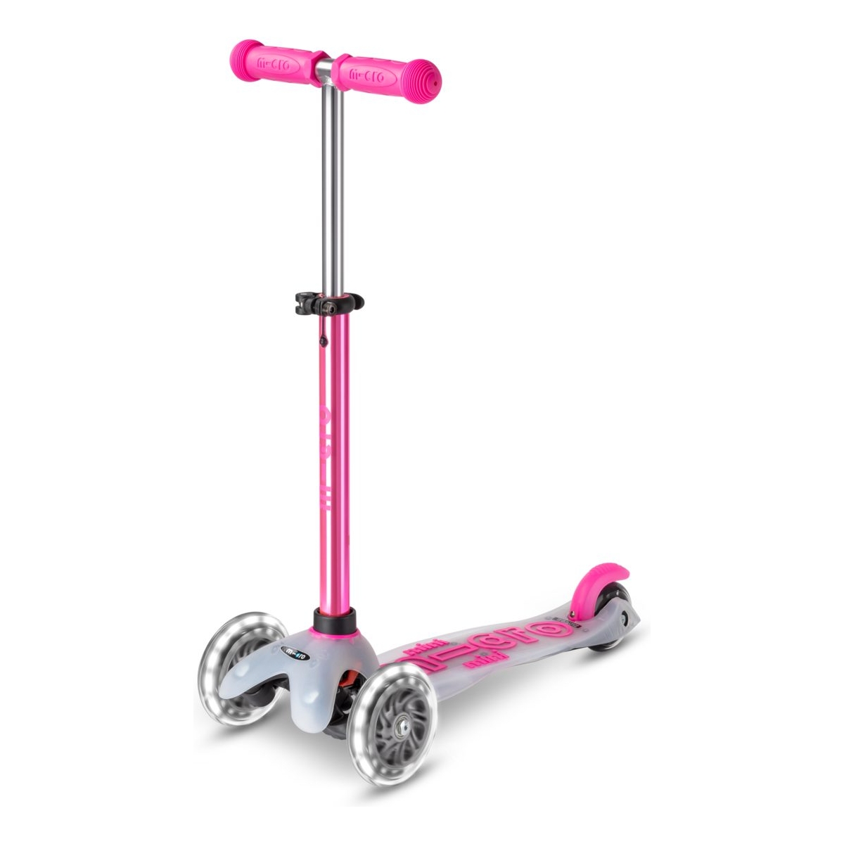 large Mini Micro Deluxe Flux LED Neochrome Pink 5