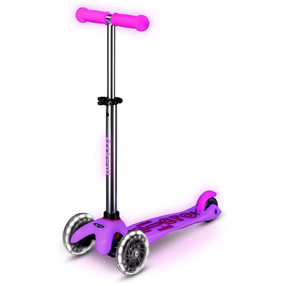 Micro Mini Deluxe Glow In The Dark Scooter