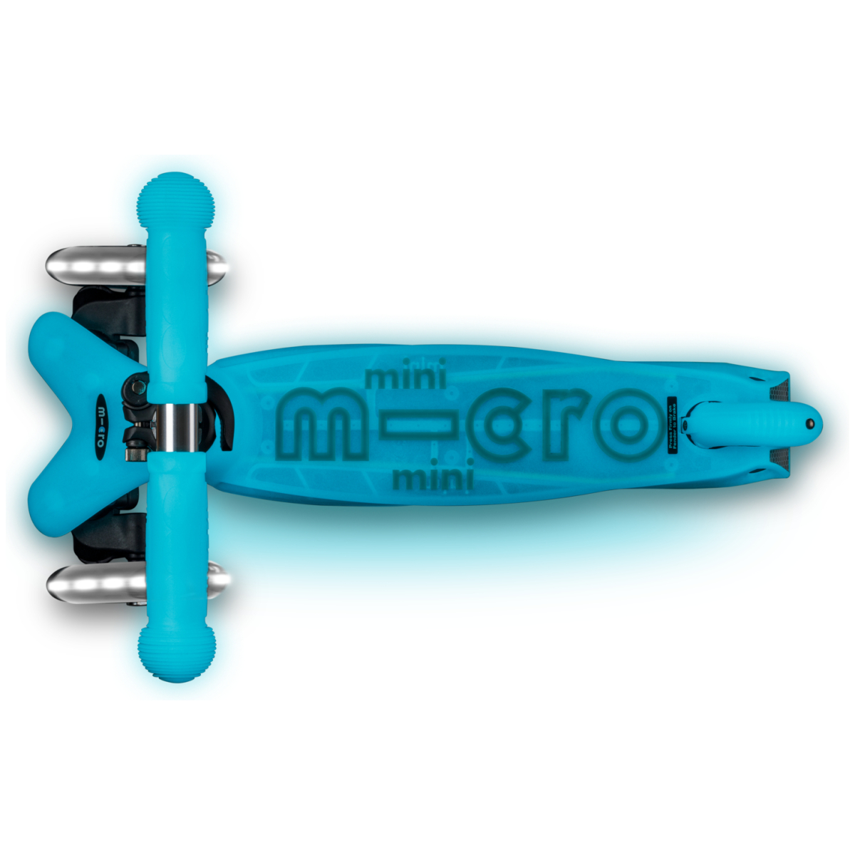 large Mini Micro Deluxe Glow LED Glacier Aqua