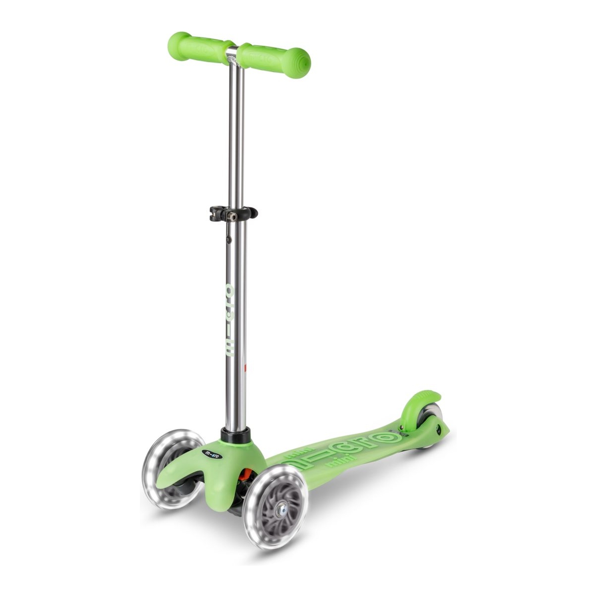 large Mini Micro Deluxe Glow LED Icy Lime 6