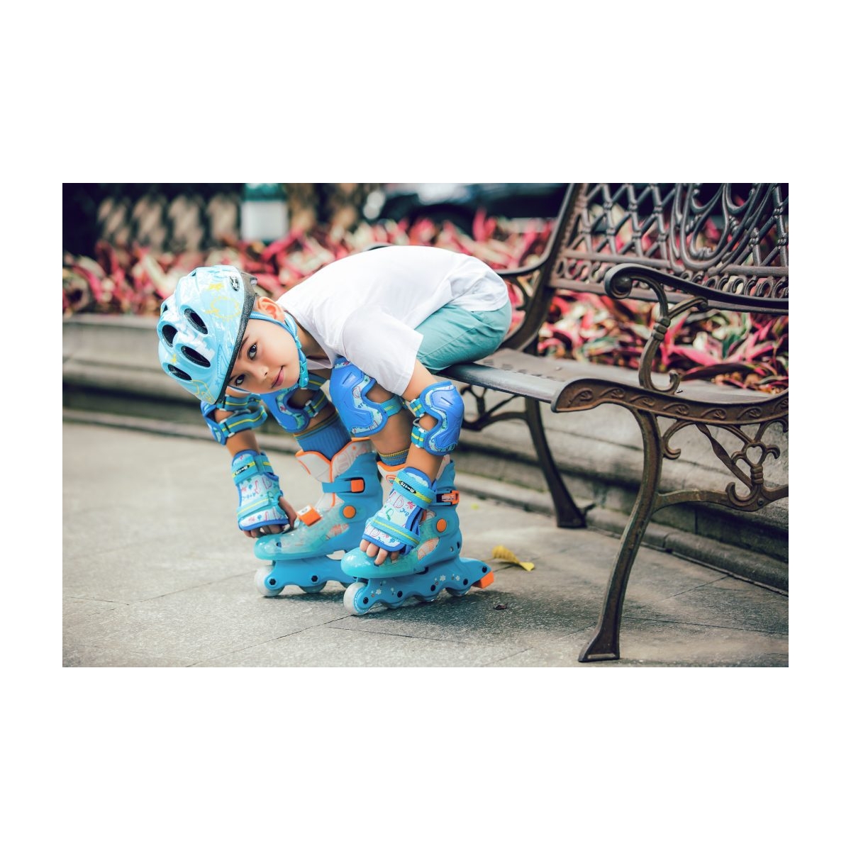 Skates knee guards