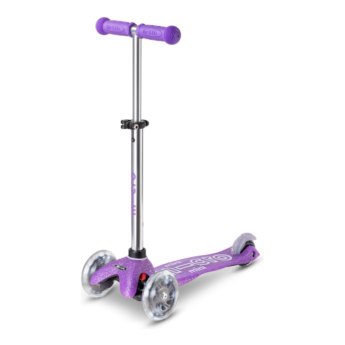 large Mini Micro Deluxe Fairy Glitter LED Purple 10