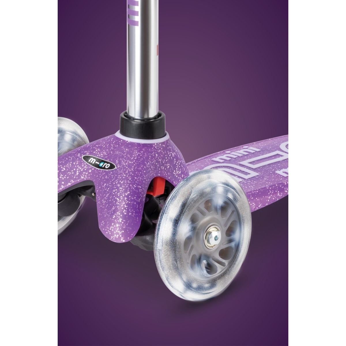large Mini Micro Deluxe Fairy Glitter LED Purple 13