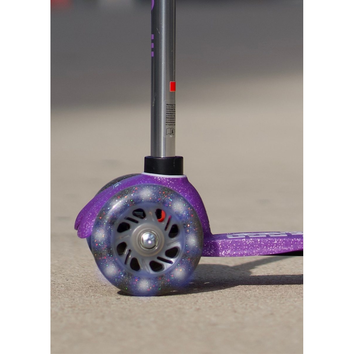 large Mini Micro Deluxe Fairy Glitter LED Purple 2