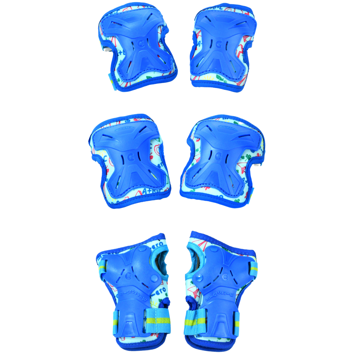 micro micro impact knee wrist and elbow protectors