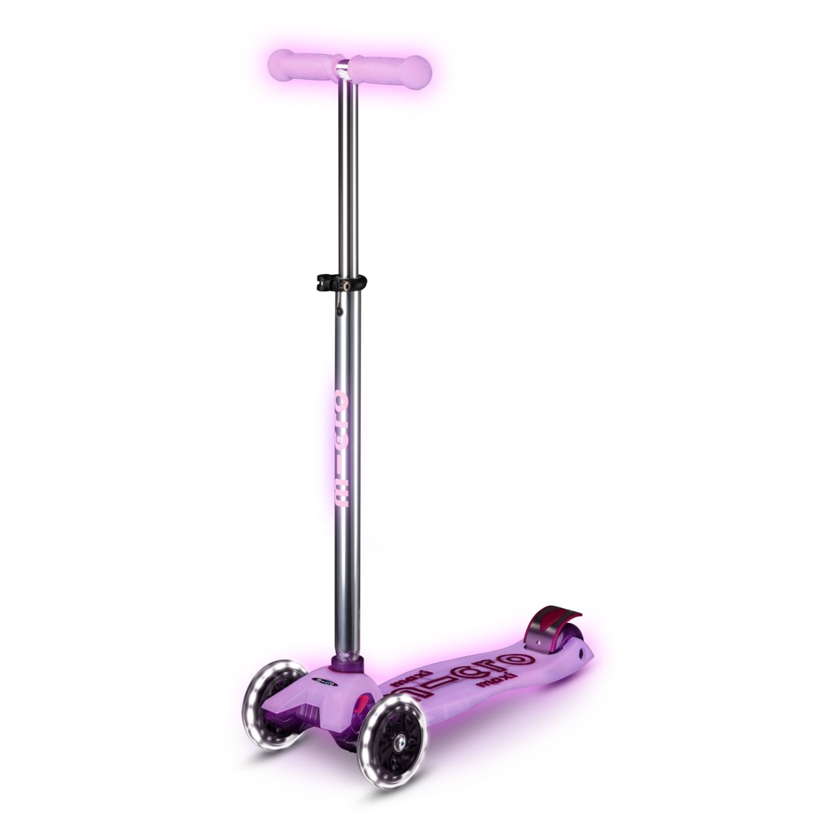 large Maxi Micro Deluxe Glow LED Bright Purple 6
