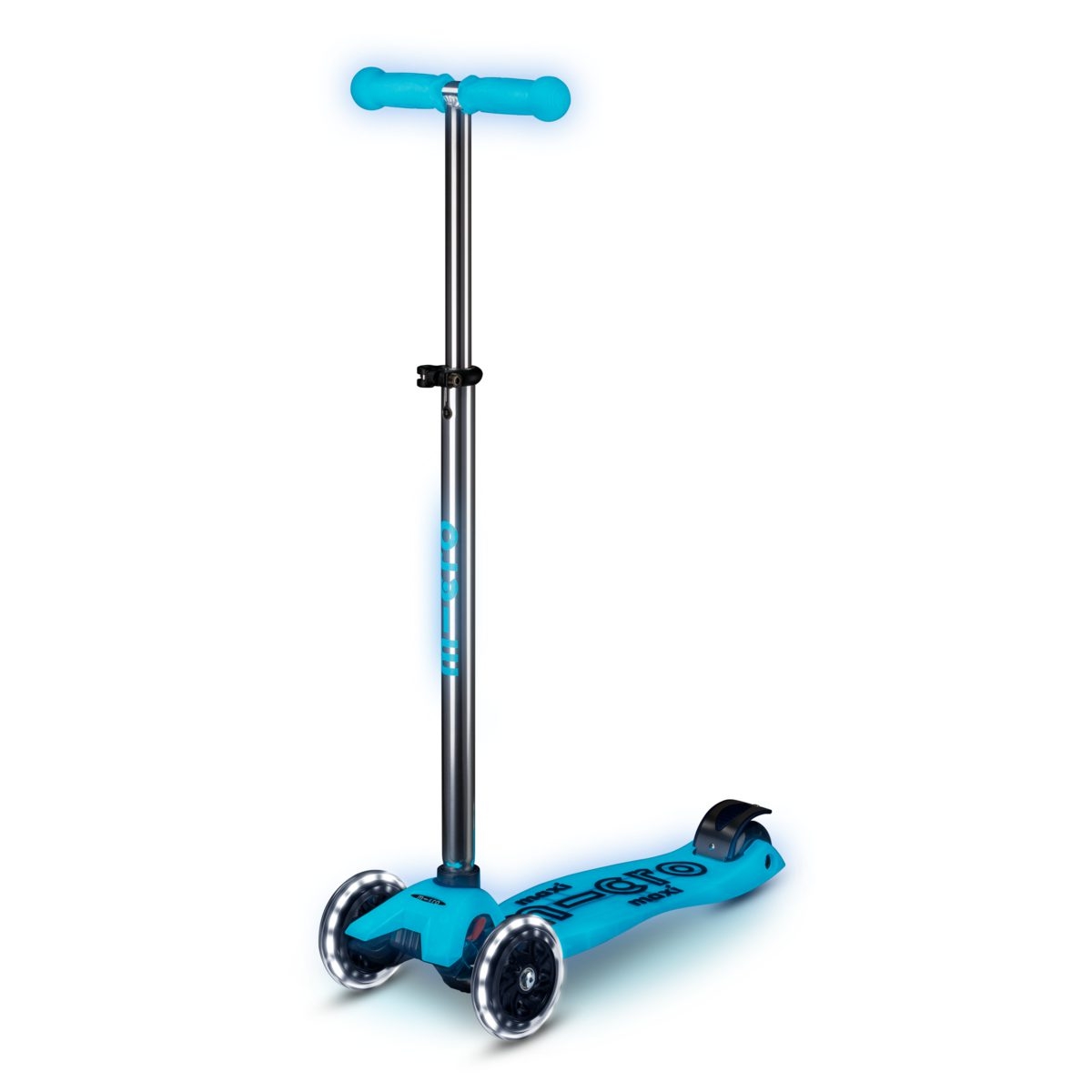large Maxi Micro Deluxe Glow LED Crystal Blue 7