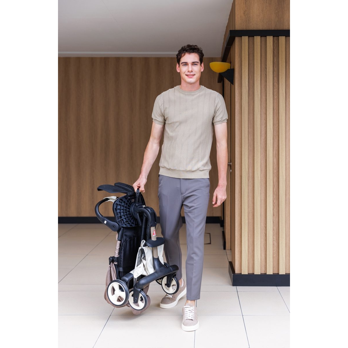 large Micro Baby Cruiser 360 Latte 8