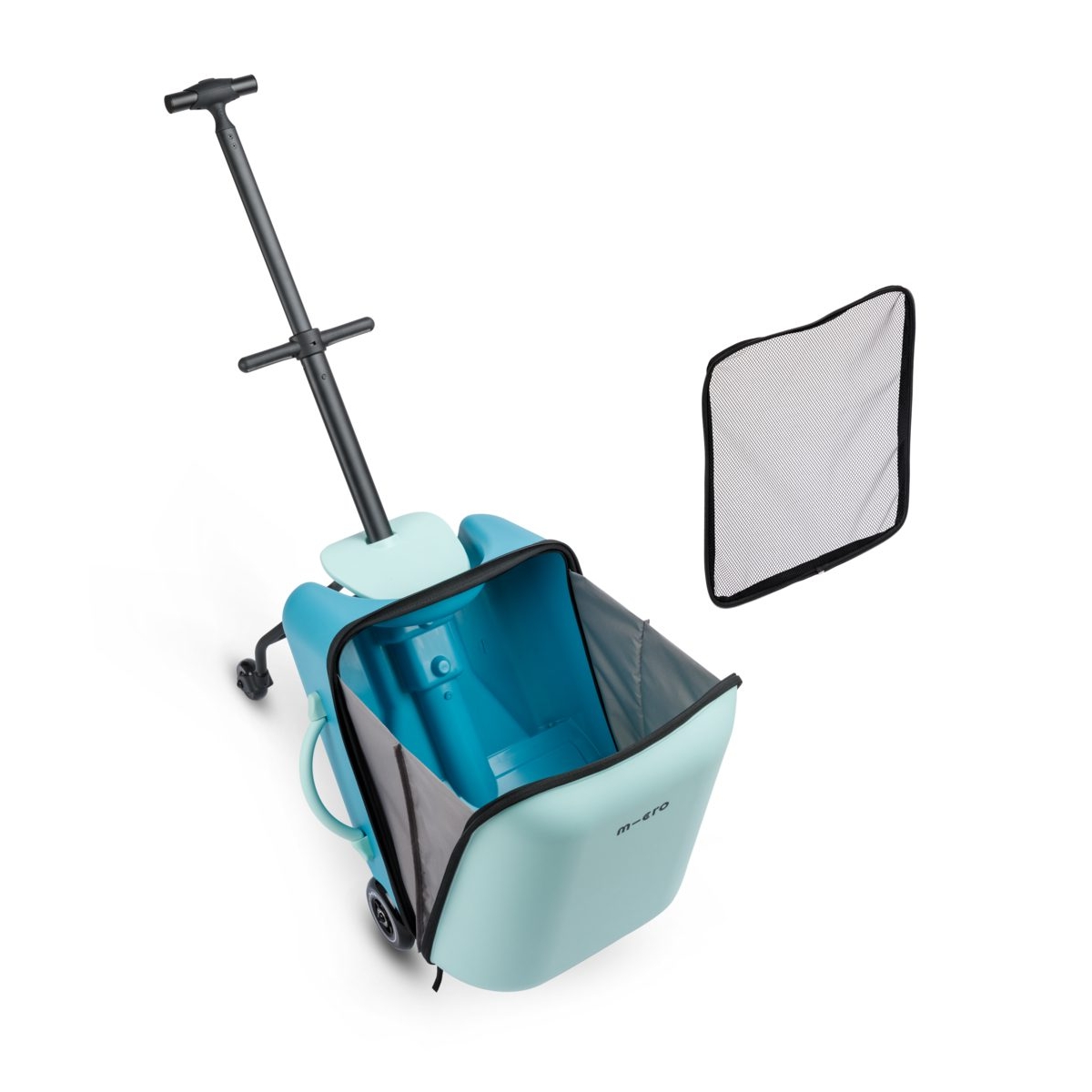 large Micro Ride On Luggage Eazy Allrounder Blue 7