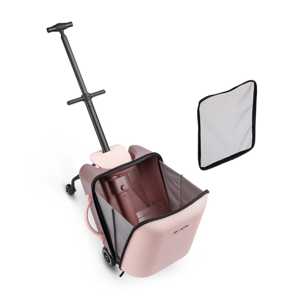 large Micro Ride On Luggage Eazy Allrounder Pink 1