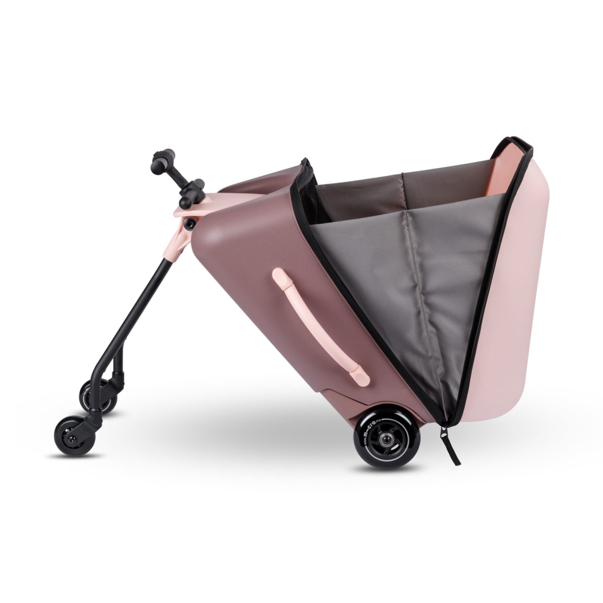 large Micro Ride On Luggage Eazy Allrounder Pink 14