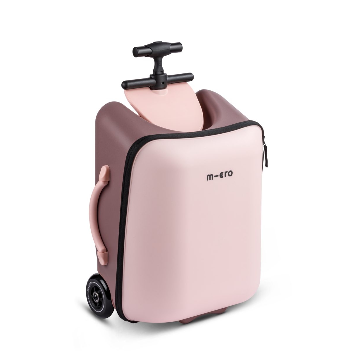 large Micro Ride On Luggage Eazy Allrounder Pink 16
