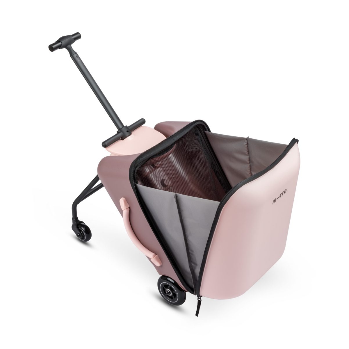 large Micro Ride On Luggage Eazy Allrounder Pink 18