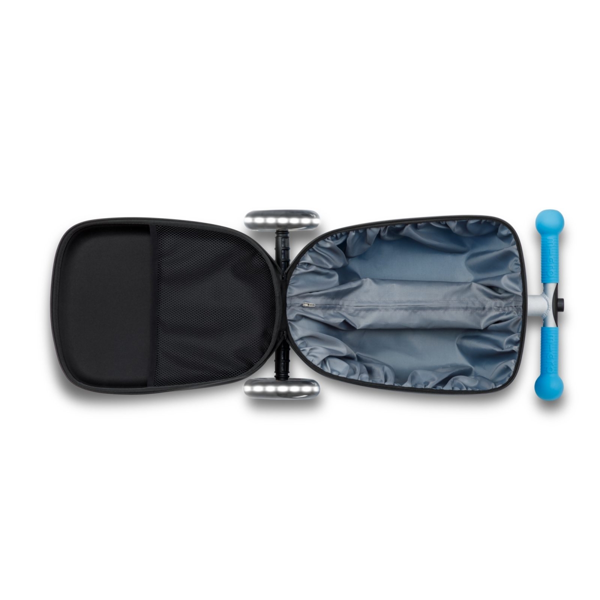 large Micro Scooter Luggage Junior Patch Play Blue 12