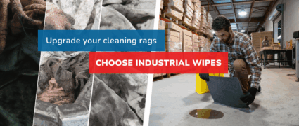 Industrial Cleaning Wipes and Rag Replacement - Blog Header