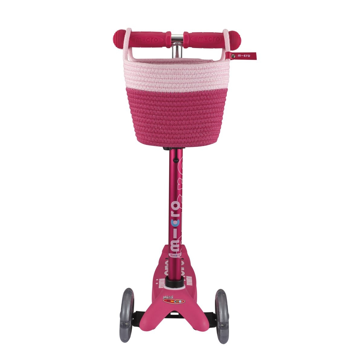 large Micro Basket Pink 2