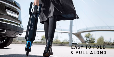 Innovation 9 peugot e kick folding function