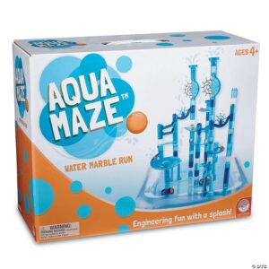Mindware 125 Piece Aqua Maze Water Marble Run