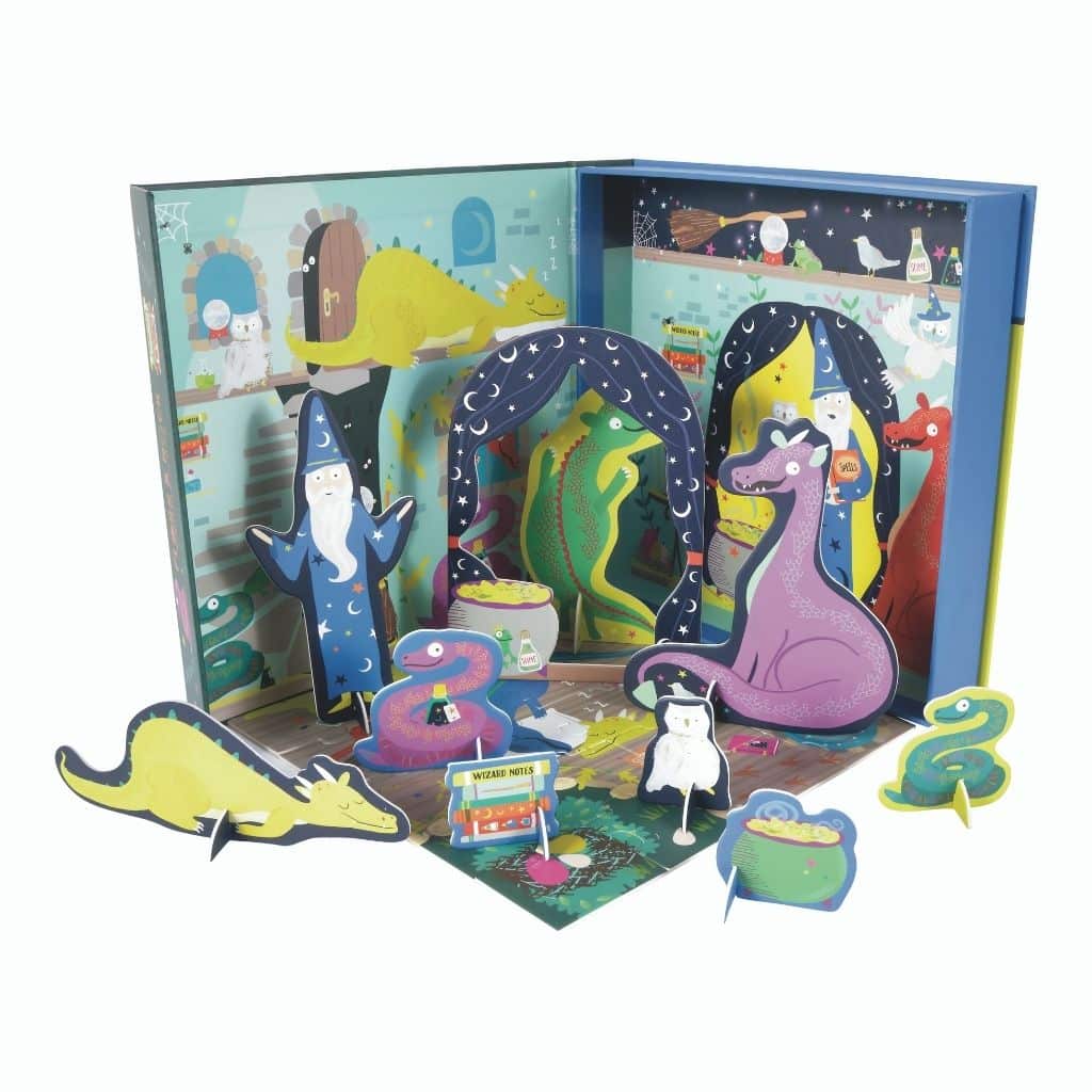 Floss & Rock Pop Out Play Scene and Puzzle
