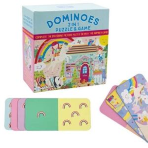Floss & Rock Dominos Game Numbers and Puzzle