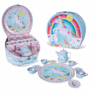 Floss & Rock Kids Tea Party 11 Piece - Musical Rainbow Fairy