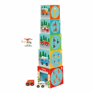 Scratch Europe Stacking Tower On The Road