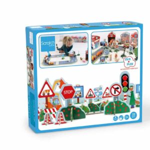 Scratch Preschool Mix and Play Traffic Signs
