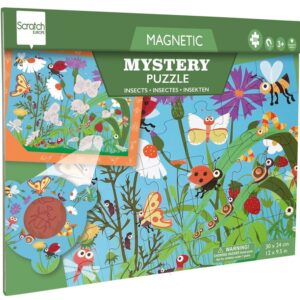 Scratch Europe 30 Piece Magnetic Mystery Puzzle Insect