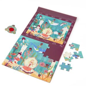 Scratch Europe 30 Piece Magnetic Puzzle Mermaid Mystery