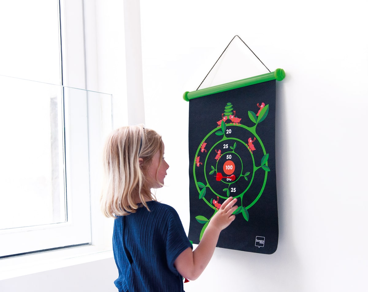 Scratch Europe Magnetic Dart Board Large
