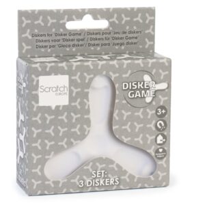 Scratch Europe Magnetic Disker Replacements White