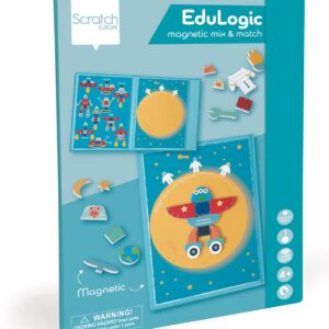 Scratch Europe Edulogic Book Mix & Match Space Adventure