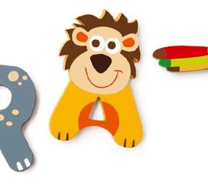 Scratch Europe Deco Wooden Door Letters