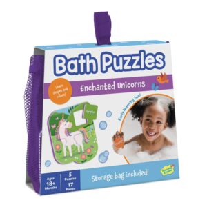 Peaceable Kingdom Bath Tub Puzzle Set Unicorn