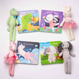 Stephen Joseph Board Book and Plush Doll